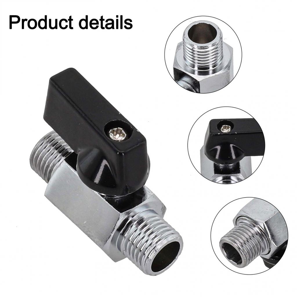 Air Compressor Valve Threaded Ball Valve Water Shut Off Valve Easy To Maintain