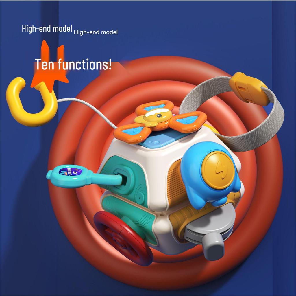 Cross-Border Baby Sensory Rattle: Busy Ball Hand-Grasp Toy for Early Education and Development