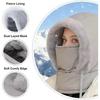 Ear Protection Winter Hat Men Women Thick Velvet Trapper Hat Windproof Thermal Fleece Lined Cold Weather Outdoor Headwear