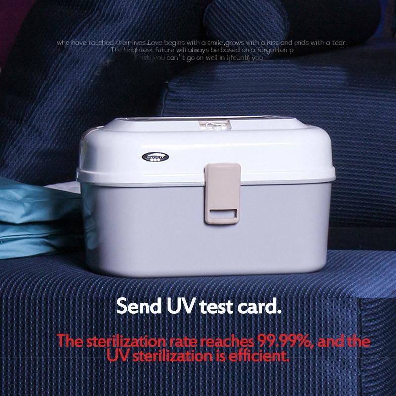 New USB Capacity Household Clothes Sterilizers UV Sterilizer Large Baby Bottle Clothing Disinfection Cabinet Sterilization Box