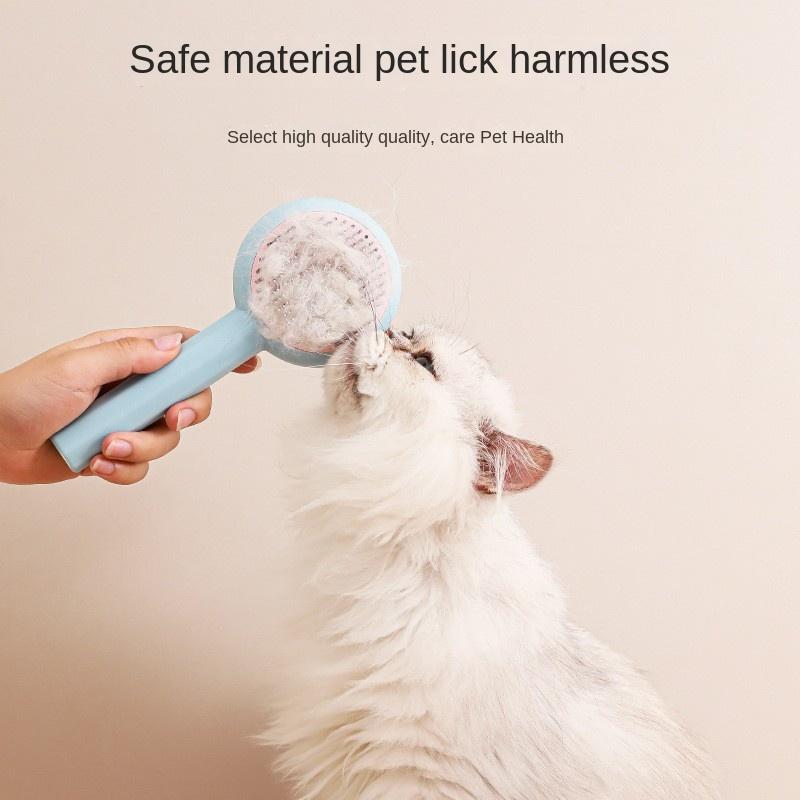 Creative Self-cleaning Comb Color Matching Hair Removal Comb Universal Comb for Dogs and Cats Hair Removal and Floating Pet Comb