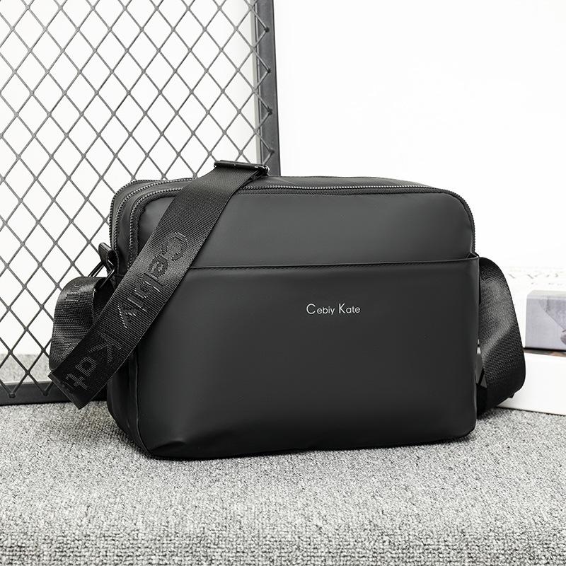 Business Men's Shoulder Bag Waterproof Commuter Crossbody Bag Large Capacity Messenger Bag