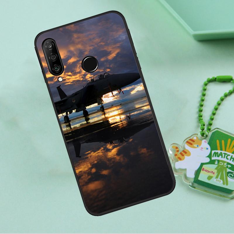 Fighting Plane Aircraft For Huawei Nova 10 9 SE 5T 12s 12i 11i Y91 Y90 Y60 Y70 Y72 Y61 P20 P40 P30 Lite P60 Pro Case