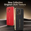 For Xiaomi 13 13 Pro 12 12 Pro Premium Electroplated Lychee-textured Phone Case That’s Shockproof and Fingerprint-resistant