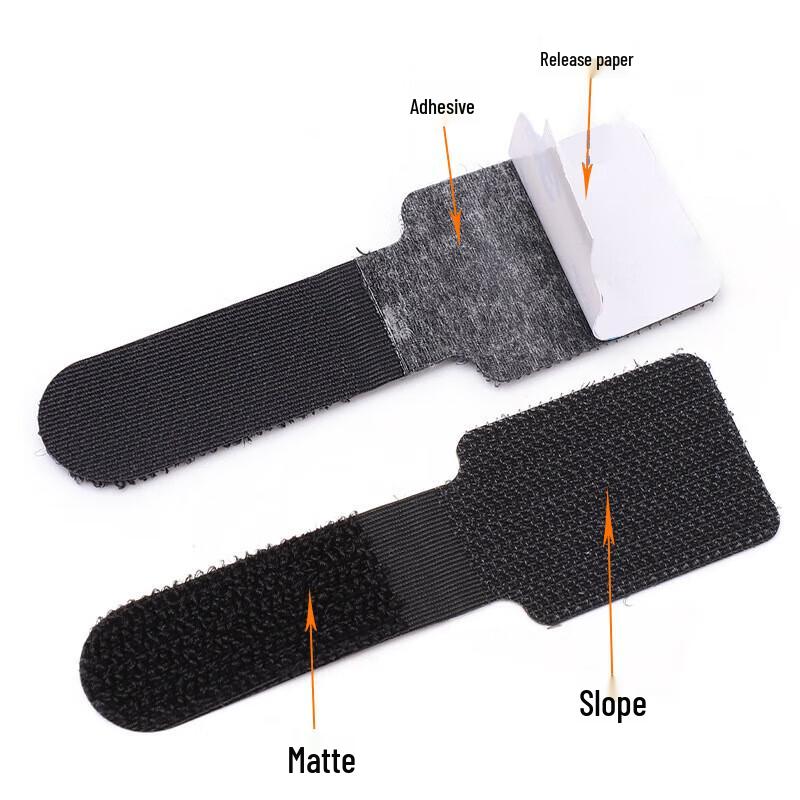 HAISIDIKE HKT-81 Self-Adhesive Cable Organizer Straps