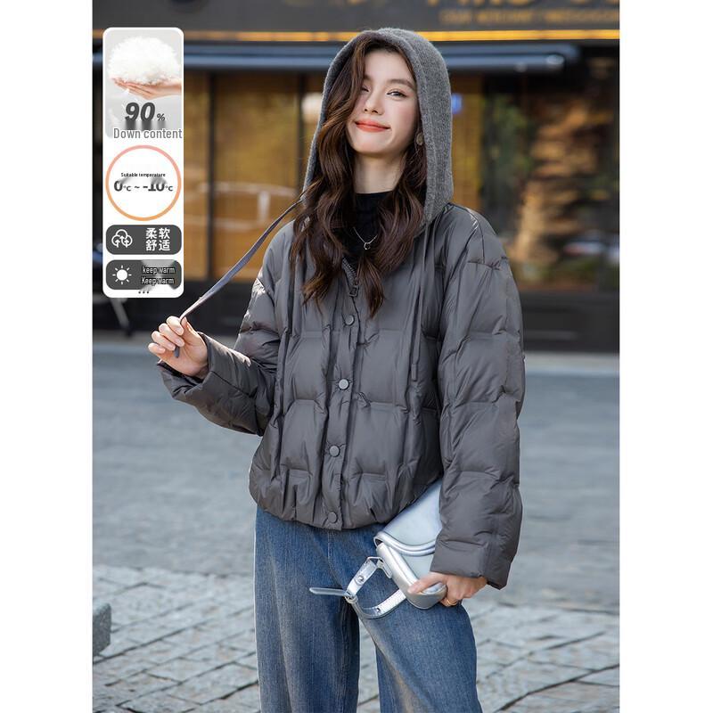 Mokana Women's Faux Two-Piece Lightweight Down Jacket