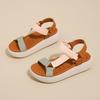 New Platform Sandals Women's 2025 Summer New Casual and Lightweight Beach Shoes Fashionable and Simple Women's Shoes