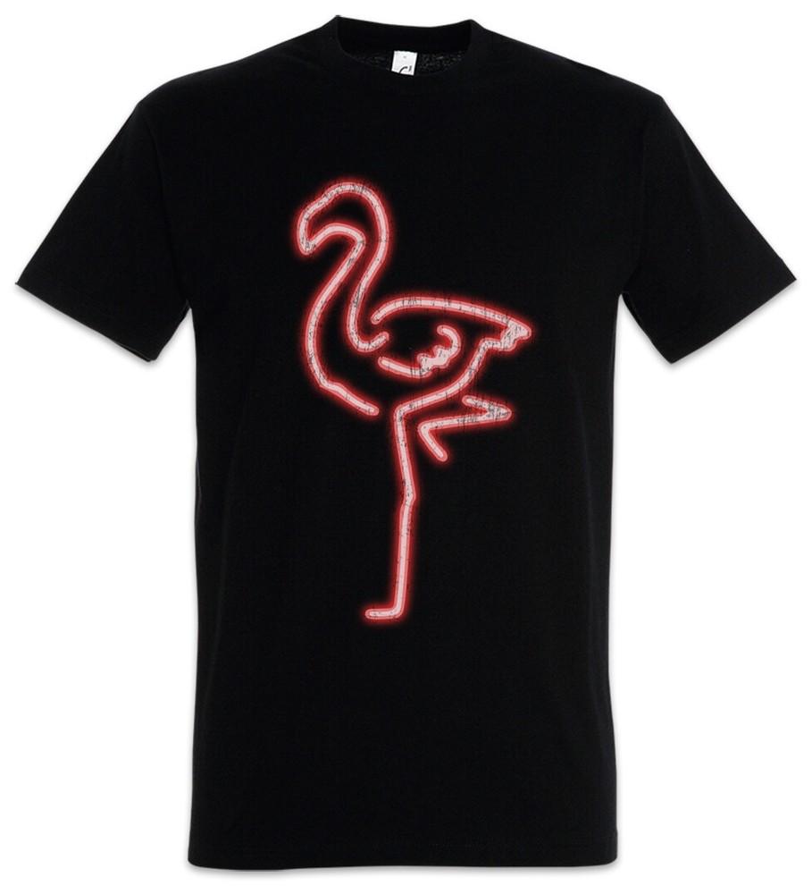 

Neon Flamingo T-Shirt Love Princess Flamingos Animal Welfare Fairies Pink Rosa L