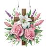 Cross Flower 2D Flat DIY Special Shape Rhinestone Diamond Art Window Pendants Diamond Painting Set Home Wall Decoration Crafts