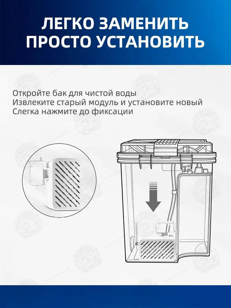 Accessory for Dreame L50 Pro Ultra / L40s Ultra cleaning module with silver ions, antibacterial action, odor elimination, odor protection, deo