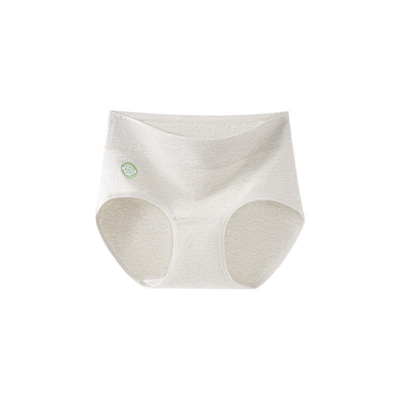 Female Spring and Autumn New Class A Medical Grade Pure Cotton Antibacterial Crotch High Waist Belly Tuck Briefs