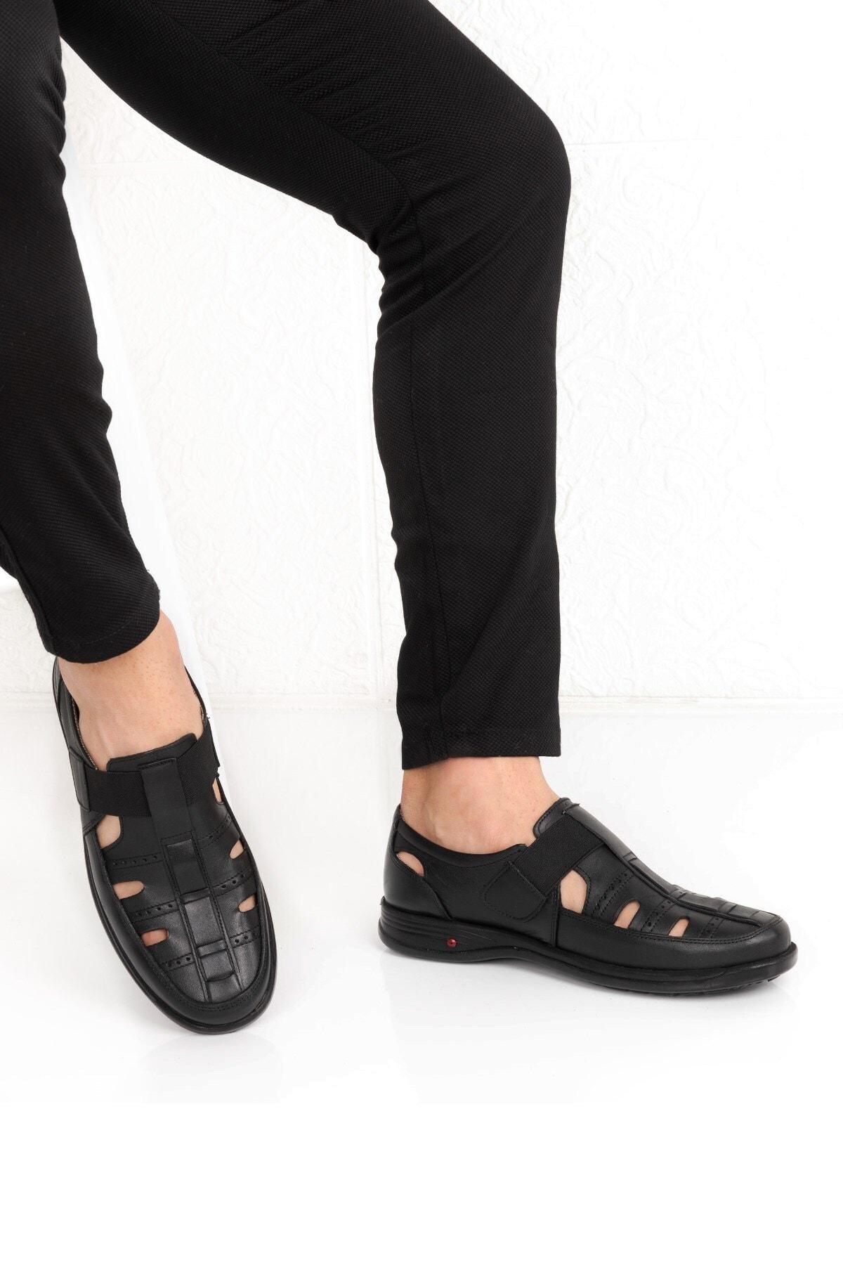 

Мужские анатомические сандалии из натуральной кожи