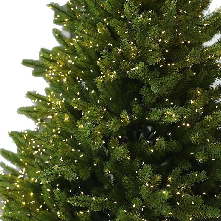 2025 Large Luminous Christmas Tree with Ornaments for Indoor Decoration