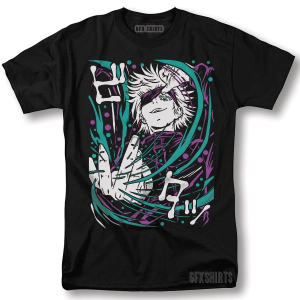 Jujutsu Kaisen Shirt Geto Suguru Gojo Anime Manga Graphic Design T-Shirt