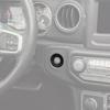 For Jeep Gladiator JT/JL 18-2025 Carbon Engine Start Stop Button Ring Cover Trim