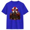 Resident Evil 30th Anniversary RE9 Cotton TShirts  Novelty Tshirt for Unisex Summer Y2K Casual Print Short Sleeve Clothing