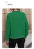2026 Autumn Casual V-Neck Long Sleeve Jacquard Solid Color Women's Hoodie