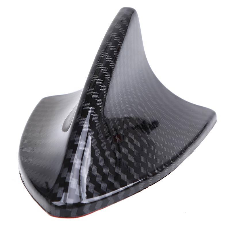 Universal Car Shark Antenna Carbon Fiber Look Auto Roof Decoration No Reception Function for BMW/VW/Ford/Mazda/Hyundai/Opel/Kia/Peugeot