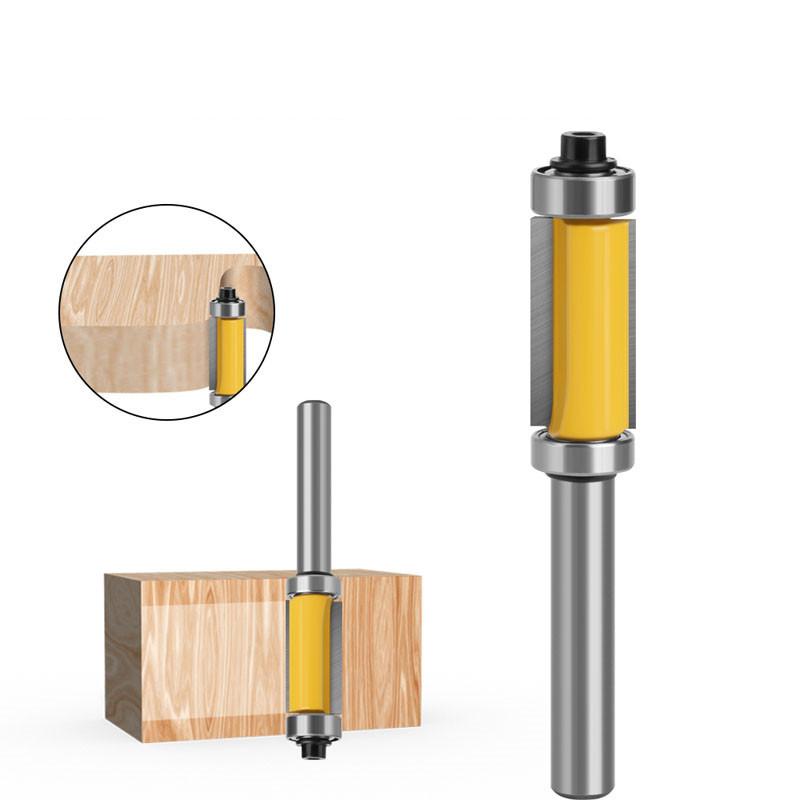 1 шт., 8 мм хвостовик, двойной подшипник, прямая 1-дюймовая фреза ...