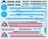 Roden Scale American Boeing Pan Am Airliner Plastic Model Kit RE14338 1/144 707-321 (Airplane)