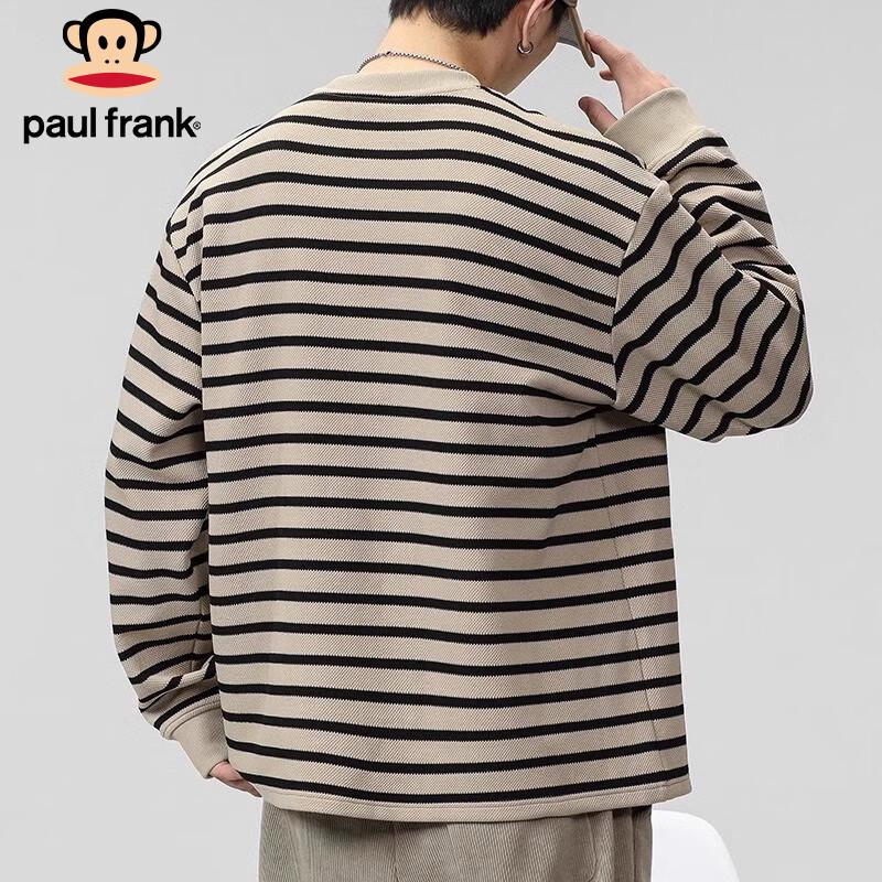 paul frank Męski sweter z długim rękawem w paski
