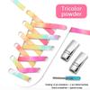 Magnetic Lock Shoe Laces Rainbow Elastic Laces Sneakers No Tie Shoelaces Without Ties Shoelace for Shoes Adults Kids Shoestrings