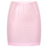 Summer Casual Mini Skirt Ladies Basic Skirt Underdress Half Slips Petticoat Underskirt