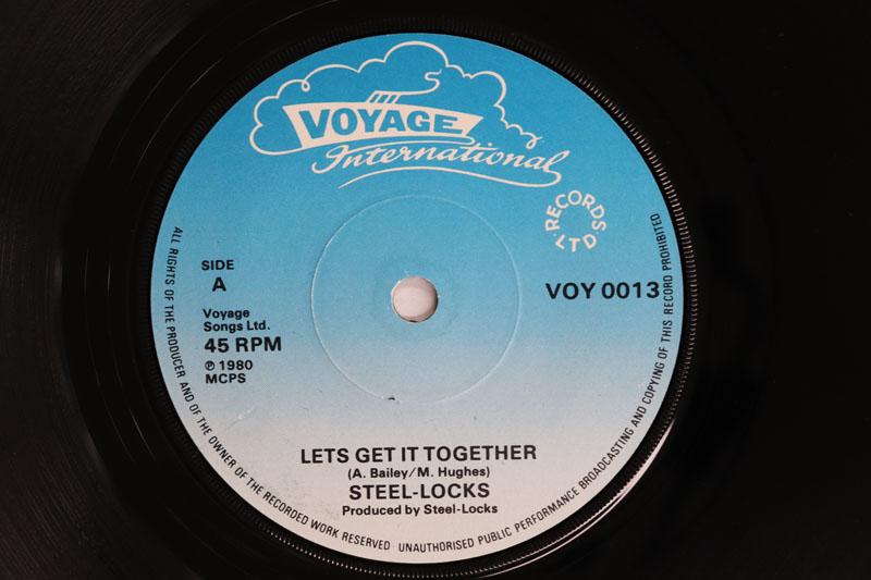 7inch Record STEELLOCKS Lets Get It Together Nineteen Eig VOY0013 VOYAGE INTERNAT 1980 UK Reggae Ska Dub Used