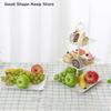 2/3 Tier Cupcake Stand PP Dessert Tower Serving Tray for Fruit Tea Party Baby Shower Wedding Christmas Party - Pastel Colors