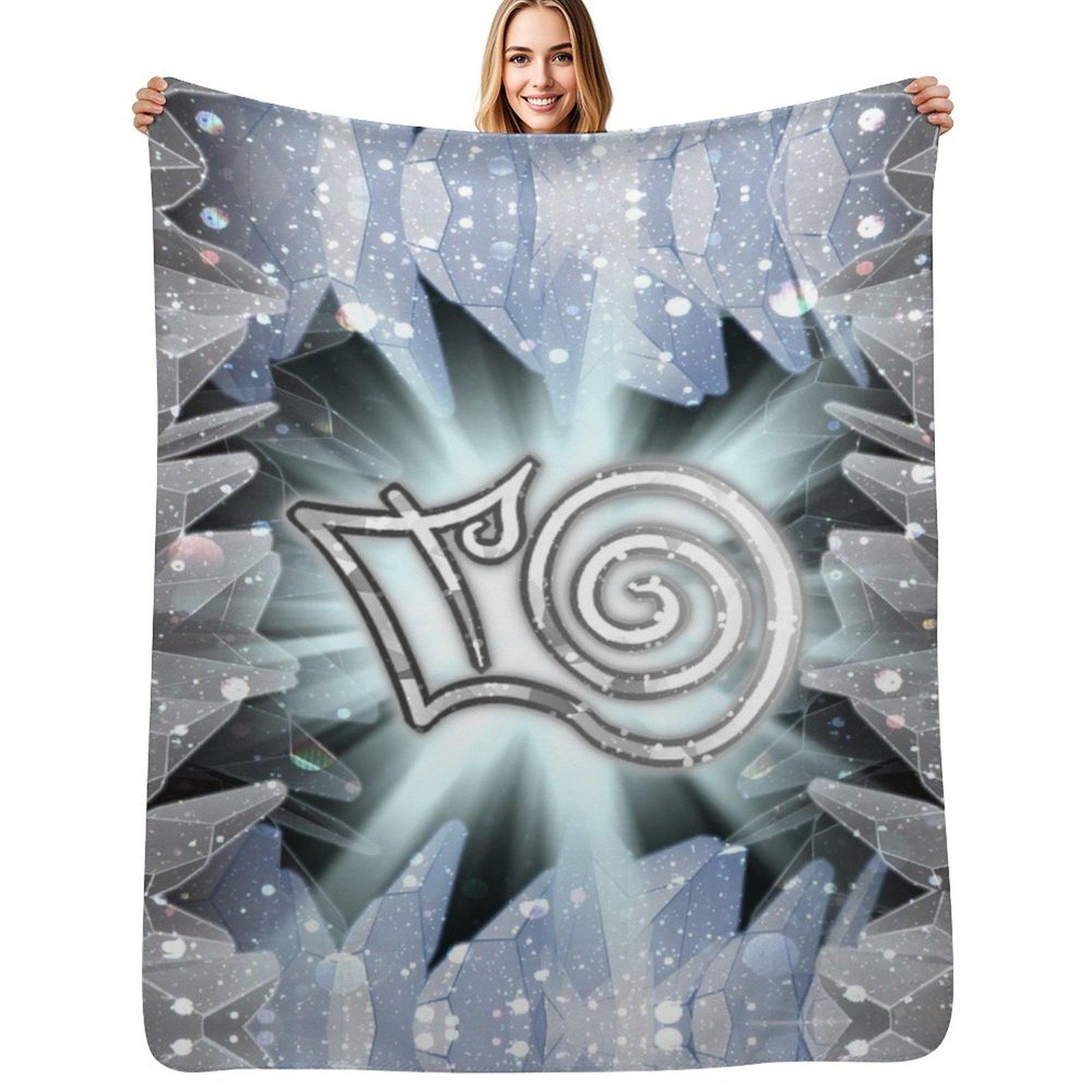Wizard101 - Death School Throw Blanket Warm Flannel Blanket for Couch Chair Bedroom Size: 75*100cm, Weight: 230 GSM
