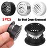 5pcs Durable Double Sided Shoe Cabinet Wardrobe Accessories Vents Cover Air Vent Decor Vent Hole Ventilator Grille