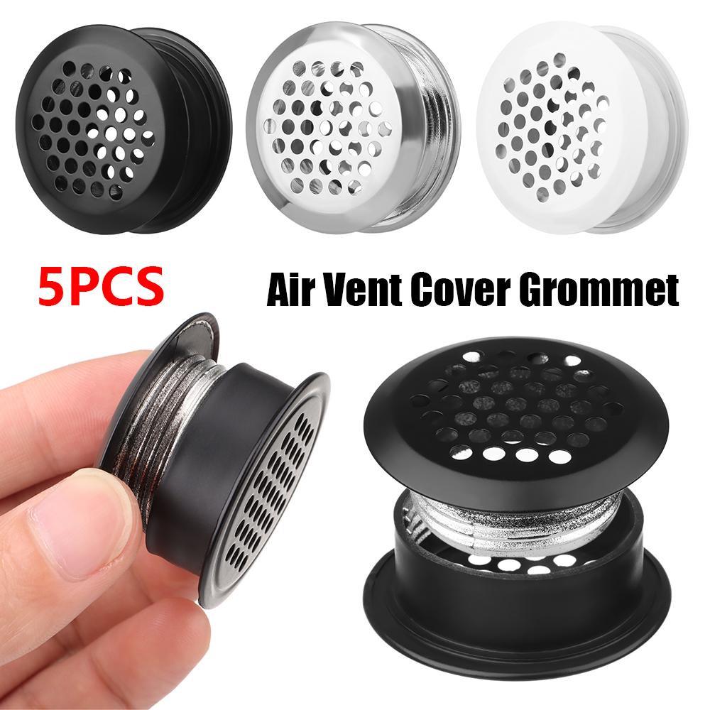 5pcs Durable Double Sided Shoe Cabinet Wardrobe Accessories Vents Cover Air Vent Decor Vent Hole Ventilator Grille