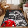 Ronaldo's Fitness Journey Carpet Suitable for Dining Room Entryway Decorate room Outdoor Anti-slip Rug Anime Office Decor Spiritual Gift