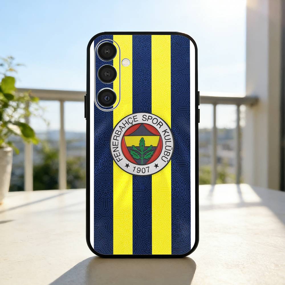 Türkei Fenerbahce-E Handyhülle Für Samsung A73,72,71,53,52,51,22,91,80, Weiche Schwarze Hülle