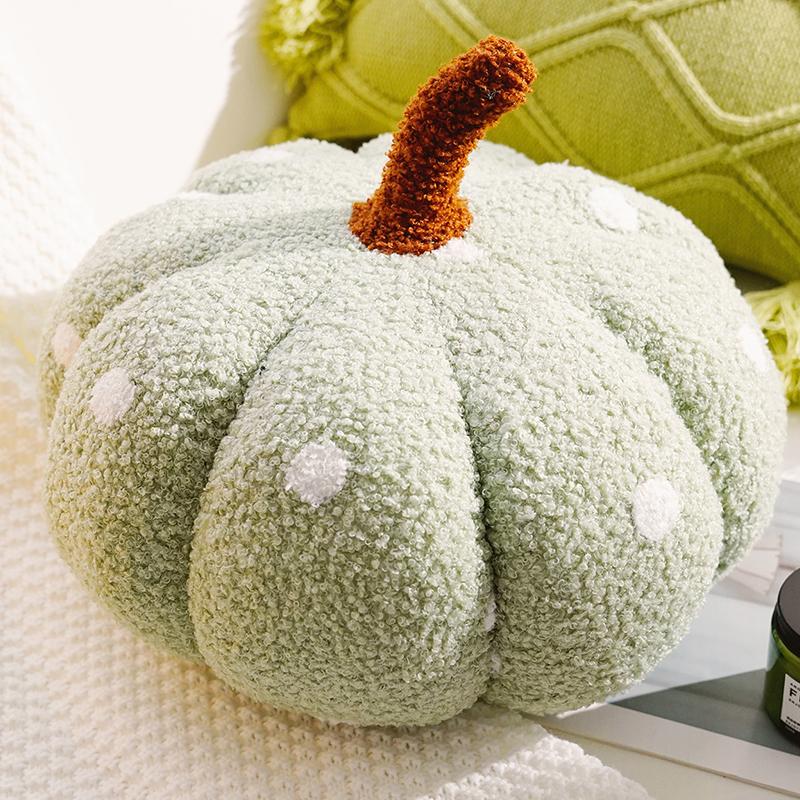Covers Soft Plush Pumpkin Bohemian Green Knitted Pillow Covers with Tassels Floral Embroidery Cushion Pillow Home Decor Pillows
