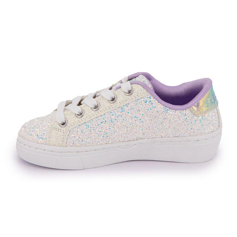 Zapatillas Bajas Sparkle It Up Lentejuelas Blanco Niño SKECHERS