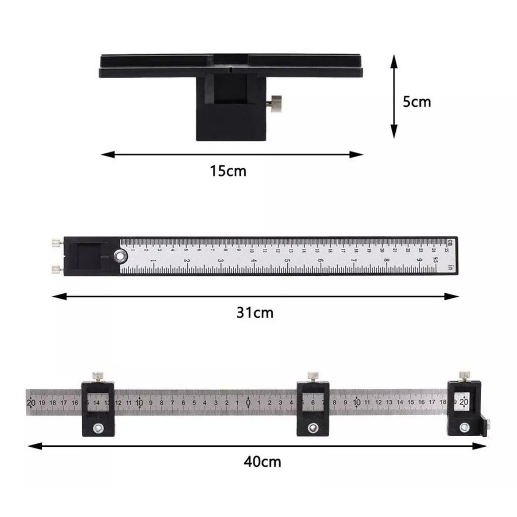 Cabinet Hardware Drill Locator Template