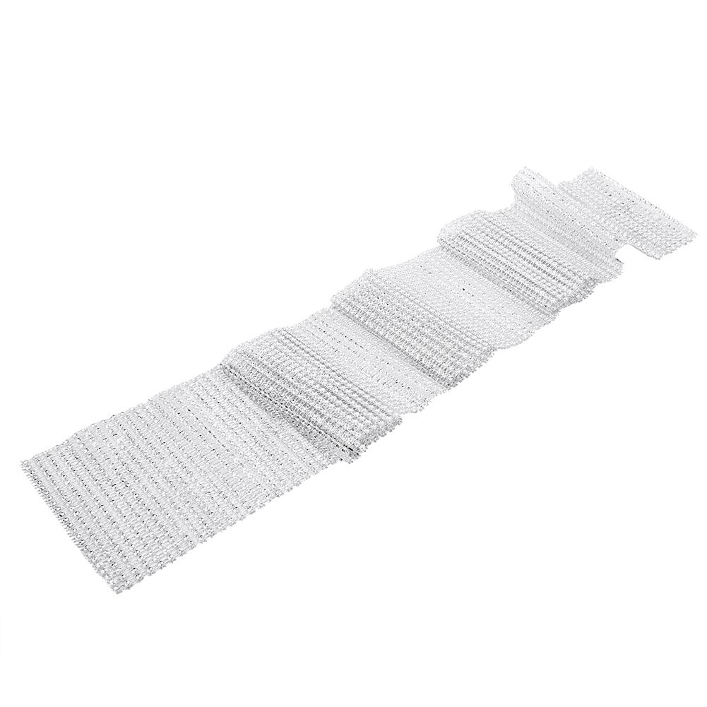 Wedding party Home Decor Rhinestone     Mesh Wrap   Gold