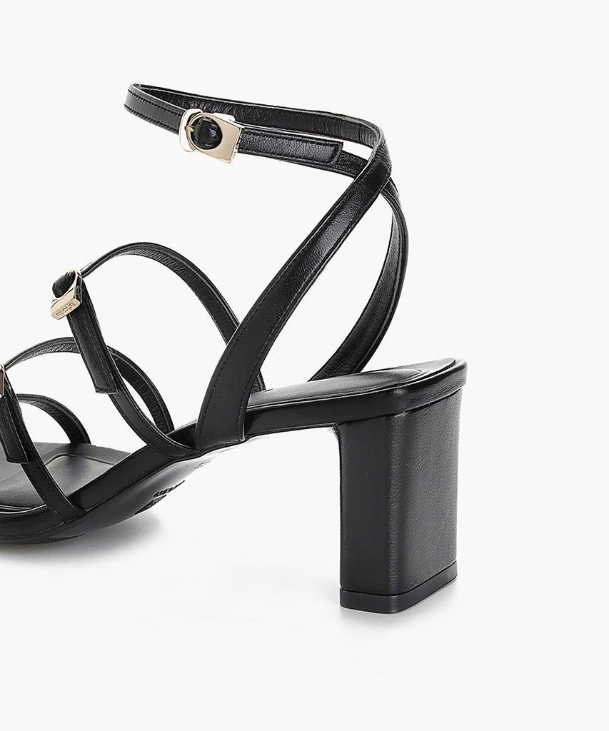 Recur Ecur Anello Daily Strap Sandals Black 1237