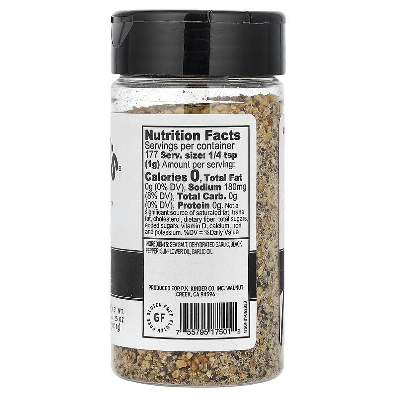 Seasoning, The Blend, Salt, Pepper & Garlic, 6.25 Oz (177 G)
