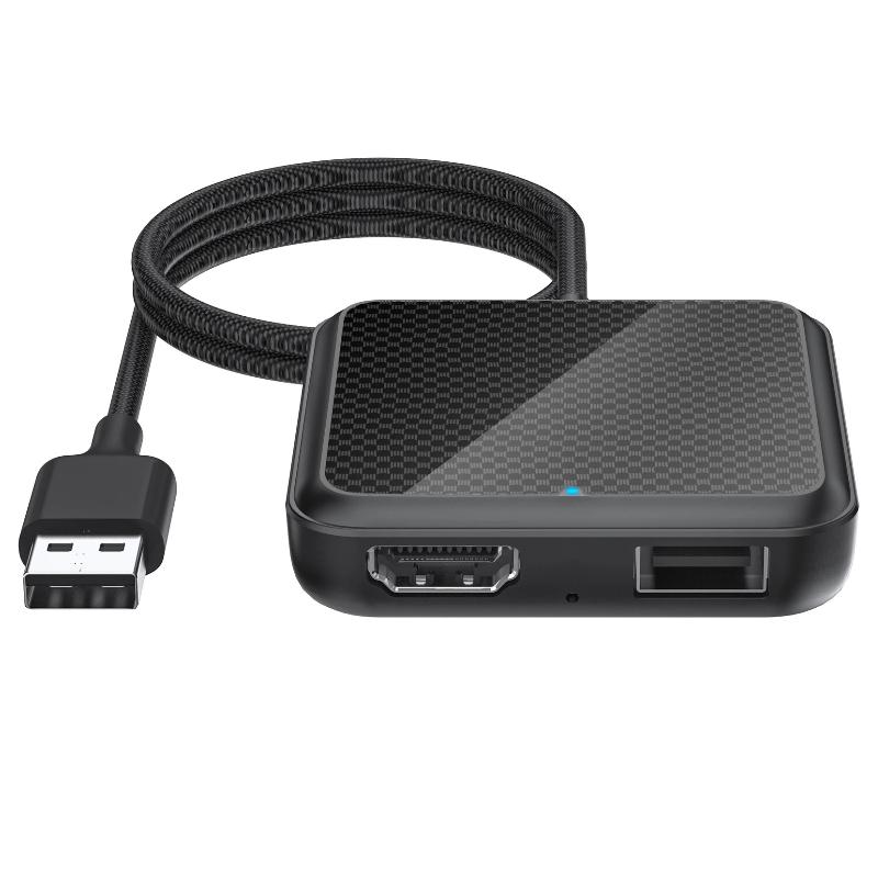 Auto-TV-Adapter | Videos auf dem werkseitig verkabelten CarPlay-Bildschirm ansehen | Verbindet Fire TV Stick & Google TV | Autozubehör