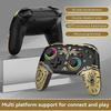 Wireless Bluetooth Gamepad for Nintendo Switch / Switch PRO (Black Gold)