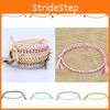 Cross-border New Arrival Minimalist Safety Buckle Four-strand Colorful Hand Rope Handcrafted Woven Red Rope Bracelet