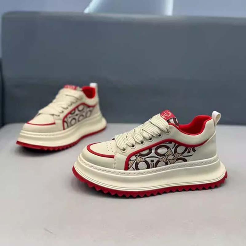 Fashion Mens Shoes 2025 Spring New Light Comfortable Breathable Casual Shoes Fashionable Versatile Thick-Soled Heightening Sneakers Men