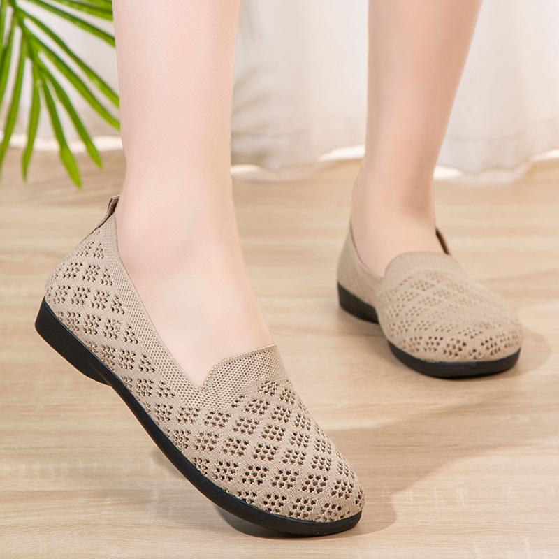 2025 nye vår- og sommersko, koreanske motesko, flymesh, herresko som puster i ett lag, allsidige fritidssneakers, damesko