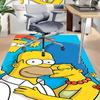1pc Simpsons Family Portrait Carpet for Playroom Bedroom Living Room Sofa Home Decor,kids Game Area Rug Non-slip Floor Mat Y729101