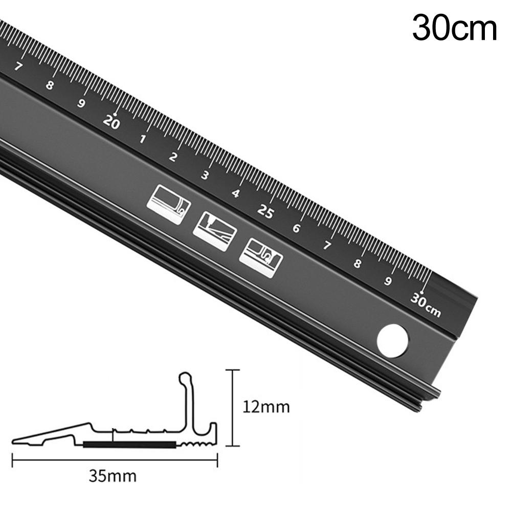 

High Precision Aluminium Ruler 203045CM for Measuring and Cutting Tasks