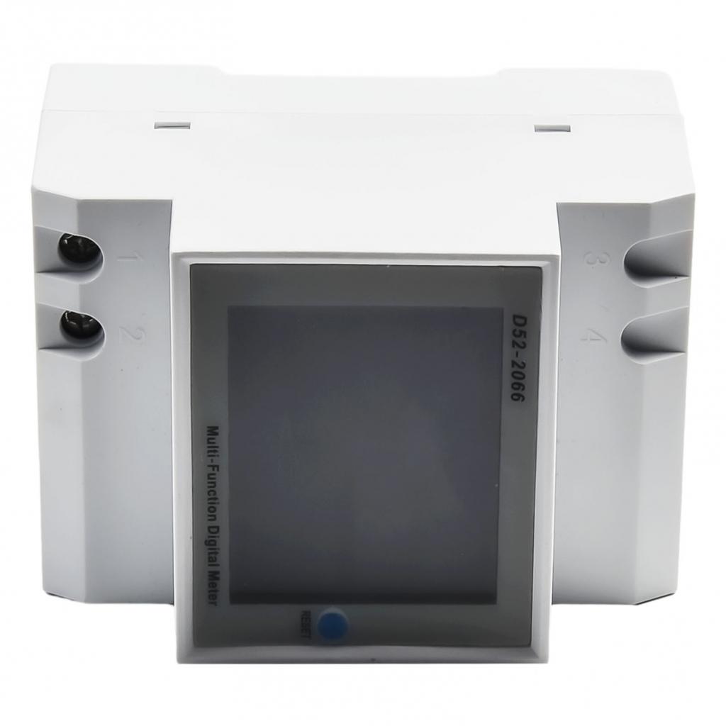 6 In 1 100A DIN Rail AC Power Meter. AC Power Meter Din Rail