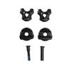 Bike Seatpost Clamp for Carbon Saddle Rails Adapter 7x7mm Bicycle Seatpost Tube Oval / Round Clips