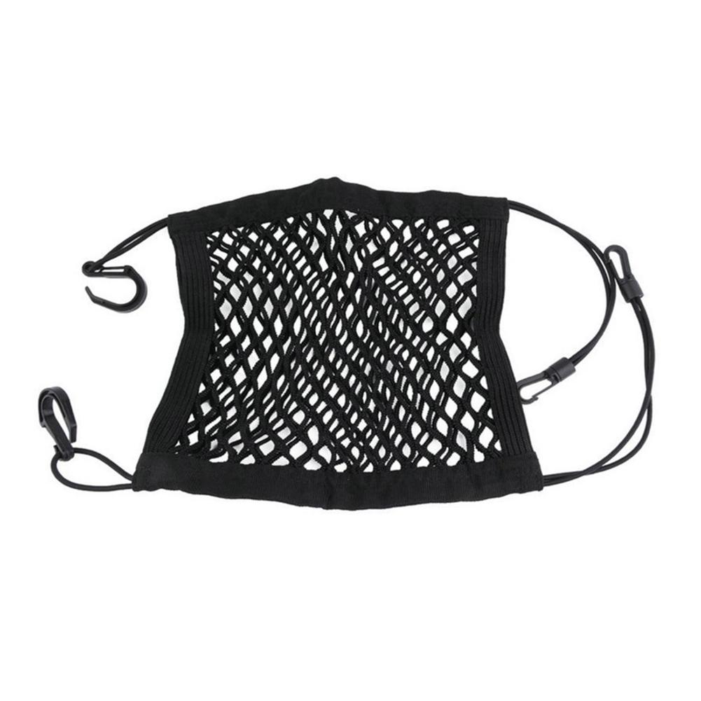 Motorcycle Helmet Storage Trunk Bag Luggage Net Hook Hold Cargo Bag Mesh Fuel Tank Bag for Bike Scooter Durable Luggage Accessor